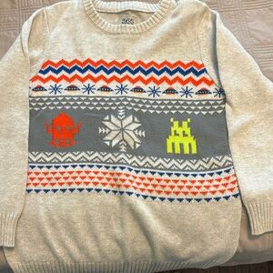 Boys light grey sweater